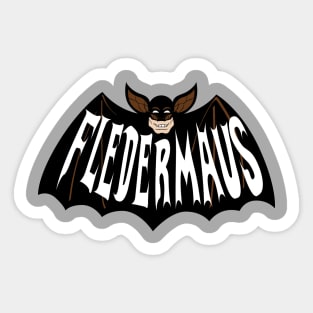 Die Fledermaus Sticker